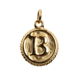 B Pendant Charm
